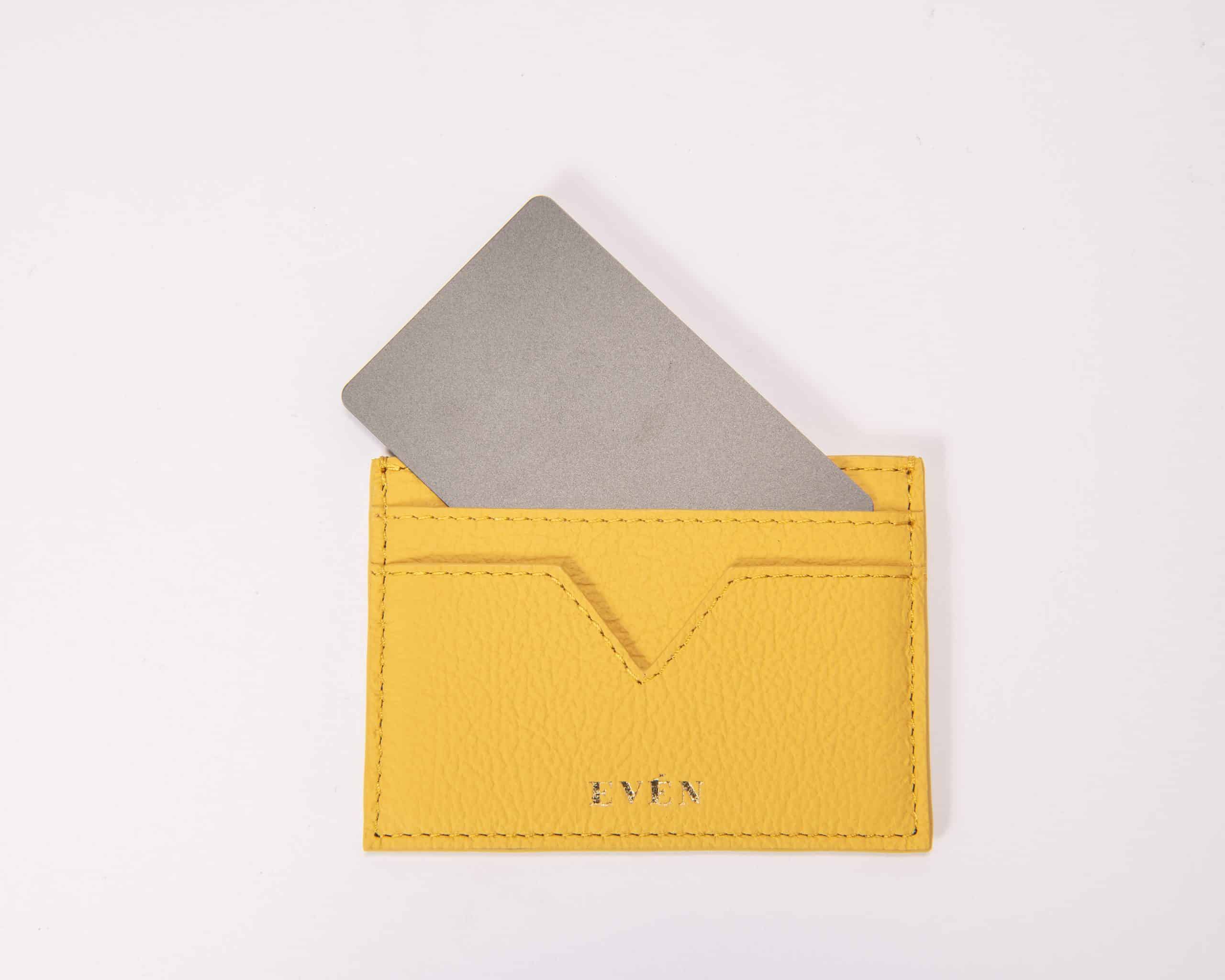 MUZI Cardholder - Yellow - Even-Online