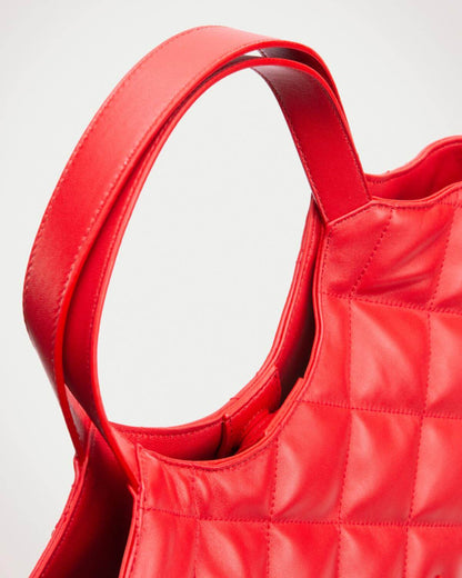 Anne Large Shopper Tote - Red