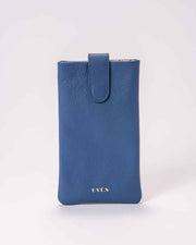 EVEN Leather Sunglasses Case - Dark Blue - Even-Online
