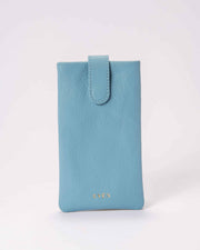 EVEN Leather Sunglasses Case - Blue Sky - Even-Online