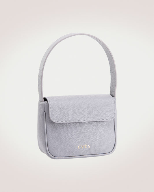 Luisa mini bag grey handcrafted by EVEN brand.