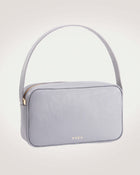 Rhea calfskin leather bag in grey crafted by even-online..