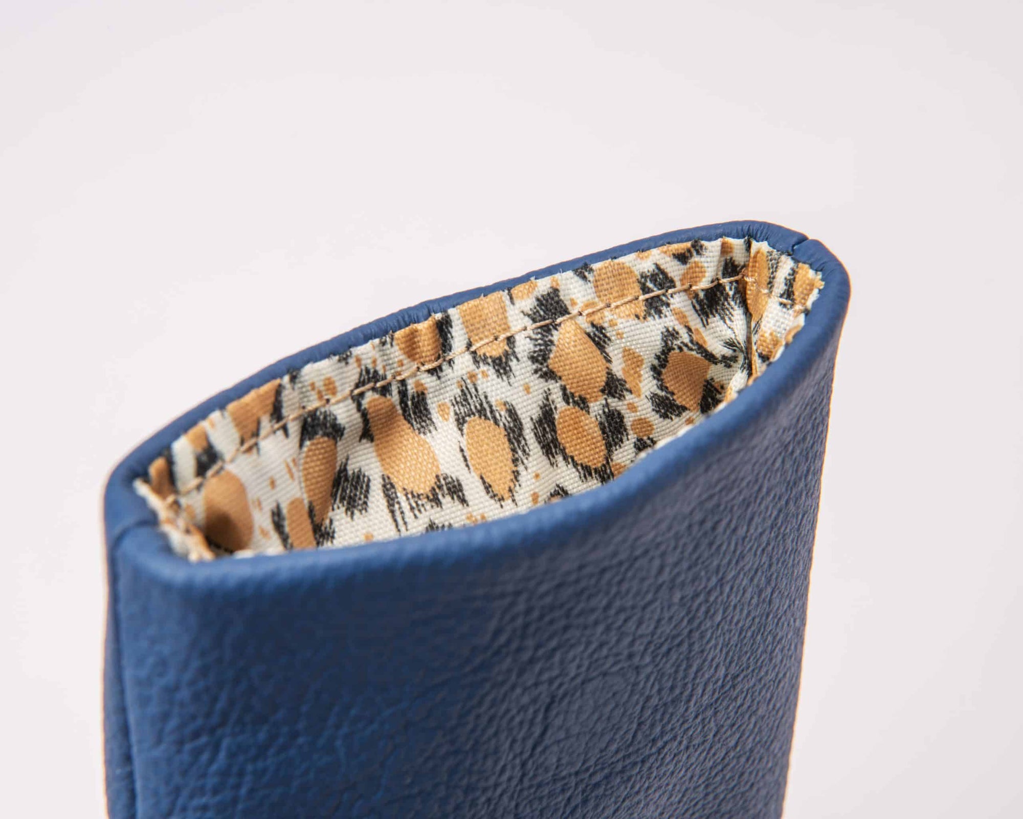 EVEN Leather Sunglasses Case - Dark Blue - Even-Online