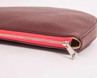 LEYZA Burgundy Clutch - Even-Online