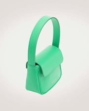 Luisa mini bag in green leather by even-online