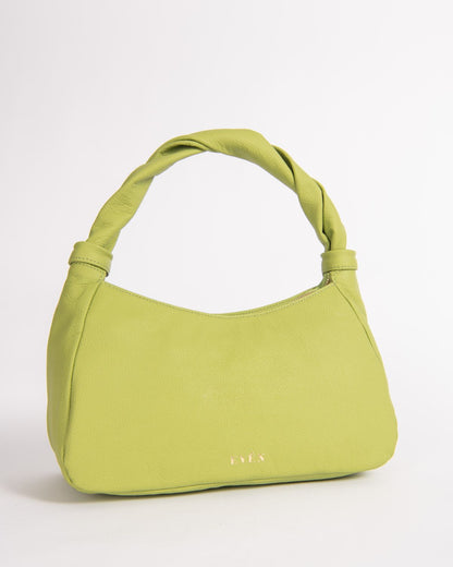 Monna mini handbag in light green by EVEN brand.