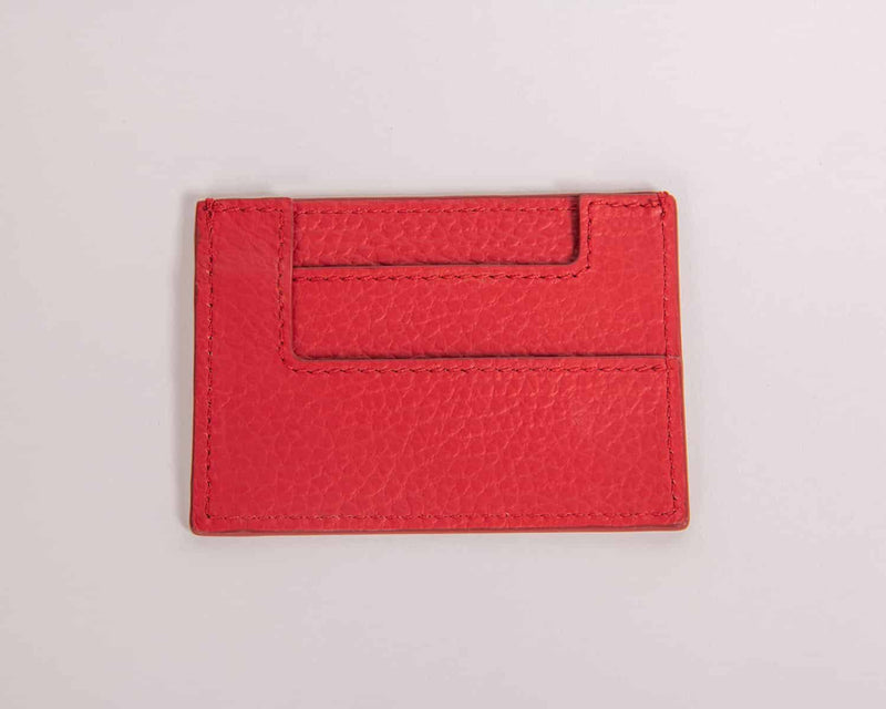 Muzi red cardholder by even online
