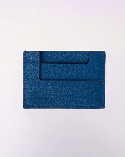 Muzi dark blue leather cardcase by EVEN brand.