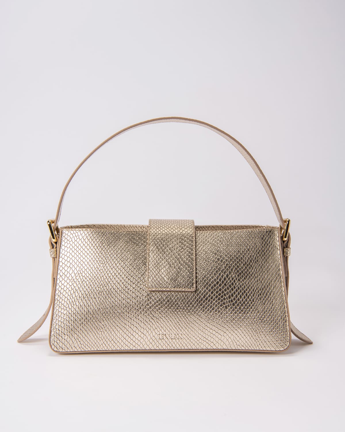 Belona gold toned handbag by EVEN brand.