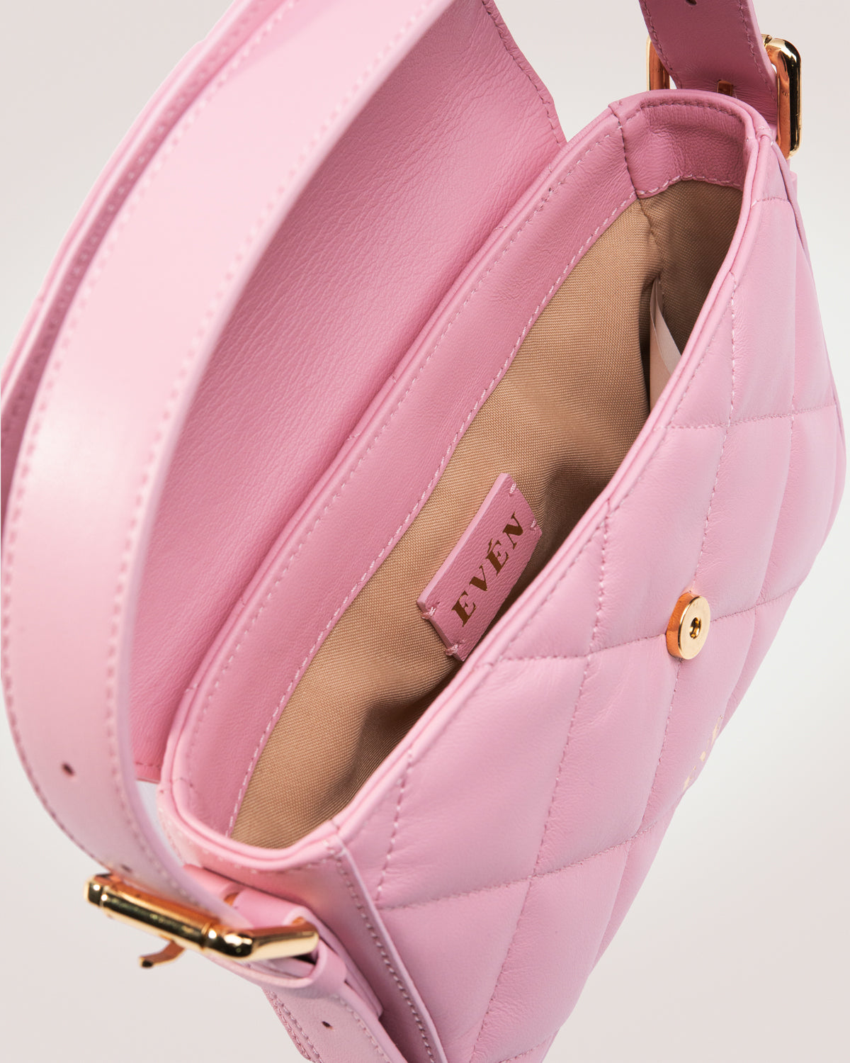 Kate Pink Baguette Mini Bag Lambskin